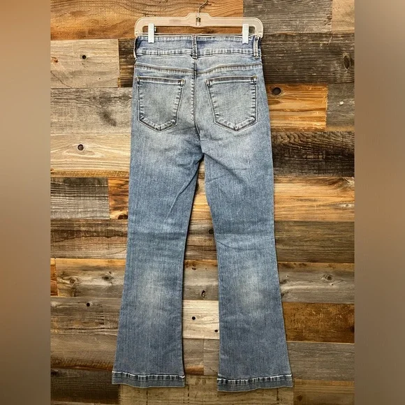 KUT from the Kloth Women's Ana High-Rise Flare Double Button Women’s Size 2 - Picture 4 of 4